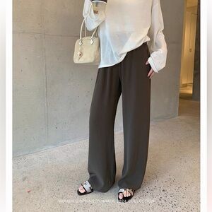 Boutique High-Rise Wide-Leg Women's Pants